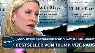 HILLBILLY ELEGY Absolutely telling decision Ullstein sorts out Trumps vice presidents orders