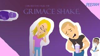 Childish Dad tries the Grimace Shake