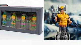 New TMNT Wolverine Transformers Sdcc 2024 exclusives revealed Diamond Select toys