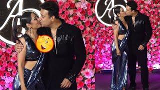 Krushna Abhishek & Kashmira Shah First Kiss In Public  Romantic Moment Watch Full Video