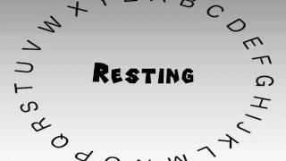How to Say or Pronounce Resting