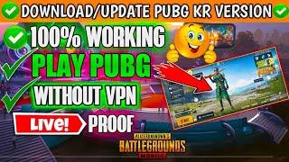 How To Download PUBG Korean VersionHow To Play PUBG Mobile Without VPN  DOWNLOAD PUBG KR VERSION