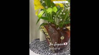 Ikebana In JapanArranjo Floral com flores naturais@marcia.okazaki_