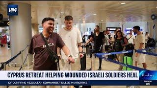 Cyprus retreat helps wounded IDF soldiers recuperate