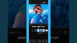 Fake Zoom in Capcut   Anime Edits   capcut tutorial #shorts #capcut #amv #anime