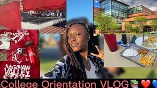 College Orientation VLOG SVSU Freshman Year️ #collegelife #freshman #trendingstatusvideo