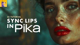 Lip Syncing Has Never Been Easier  PIka AI Video Tutorial