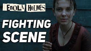 Fighting Scene Enola & Linthorn  Enola Holmes 1080p