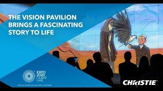 Masterful storytelling and projection mapping in the Vision Pavilion at Expo 2020 Dubai