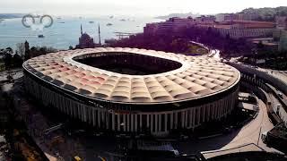 #vodafonepark beşiktaş stadı havadan görüntüleme