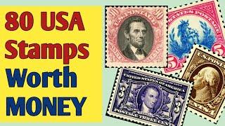 Most Expensive Stamps USA 2024 Auctions  80 Rare American Postage Stamps Worth Money