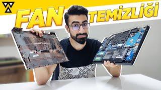 Laptop Fan Temizliği ve Termal Macun Değişikliği  EXCALIBUR G770