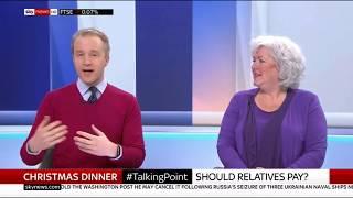 Is it ok to charge for Christmas lunch? Sky News