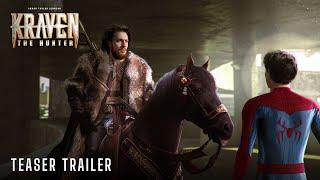 KRAVEN THE HUNTER - Teaser Trailer 2023 Aaron Taylor Johnson  Sony Pictures & Marvel Studios