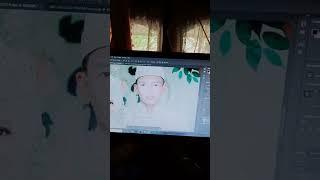 Auto Blend wajah sendiri #autoblend #photoshop #shorts