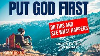 WATCH THIS How To Put God First In Your Life Christian Motivation