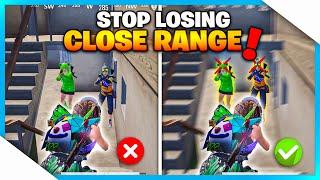STOP LOSING CLOSE RANGE FIGHTS IMMEDIATELY IN PUBGBGMI  TIPS AND TRICKS GUIDETUTORIAL