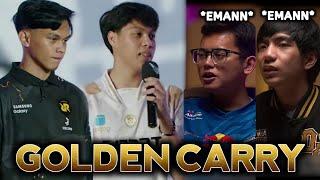 EMANN vs SKYLAR They chose EMANN as the Best Gold laner in MPL ID..
