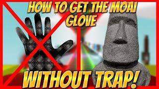 HOW TO GET THE MOAI GLOVE IN SLAP BATTLES NO TRAP NO BRICK MASTER