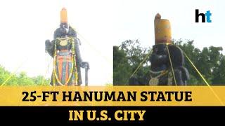 USA gets Hanuman statue Massive $100000 installation at Delaware temple