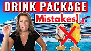 10 Big Drink Package Mistakes NOT to Make on a Cruise