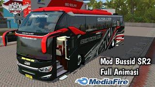 Mod Bussid Bus SR2 XHD Prime Full Animasi