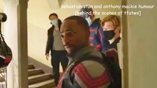 sebastian stan and anthony mackie humour pt. 2 behind the scenes of tfatws