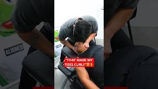 “THAT MADE MY TOES CURL”#chiropractic  #asmr  #shorts  #trending