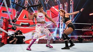 Bianca Belair scars Becky Lynch with braid On this day in 2022