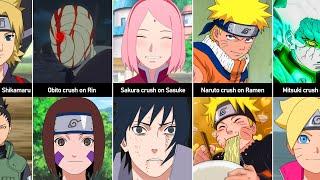 NarutoBoruto Characters and Their Crushes