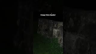 Creepy Ghost Voice Caught on Camera