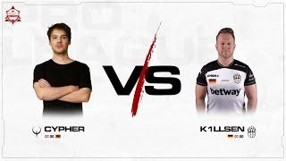 k1llsen vs cypher - Quake Pro League - Week 2