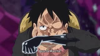 Luffy se transformando gear fourth snake man One Piece-ep870 legendado