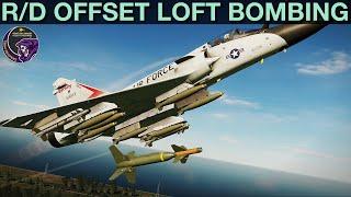 Mirage 2000C Route Desired Waypoint Offest & LoftToss Bombing Tutorial  DCS WORLD