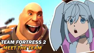 Meet the Team from Team Fortress 2 with Bunny Vtuber - Torineesan Reacts