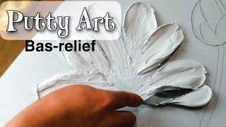 Wall putty Art - Tutorial.