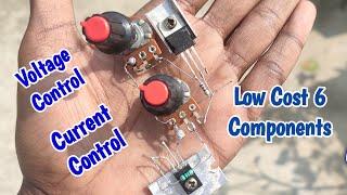 Simple Variable Voltage and Current Regulator Circuit  Adjustable Voltage and Current Circuit