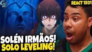 ASSISTINDO SOLO LEVELING EP 1 REACT - SERÁ QUE É TUDO ISSO MESMO?