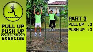 Upper Body Workout Pull Up & Push Up Combination