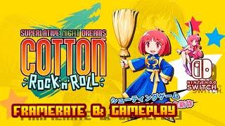 Cotton RocknRoll Superlative Night Dreams - Nintendo Switch - Framerate & Gameplay