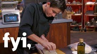 Man vs Child Chef Showdown Cloyce Constructs a Jicama Taco Shell S1 E7  FYI