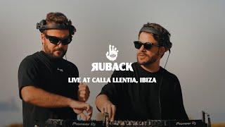 RUBACK @ Cala Llentia Ibiza  Melodic Techno Mix