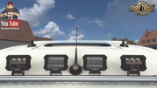 ETS2 v1.47 Alpena TrekTec XL4-P Driving LED Light v1.0