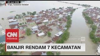 Banjir Rendam 7 Kecamatan di Wajo Sulawesi Selatan