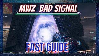 MWZ How to complete *BAD SIGNAL* Act 4 STORY MISSION