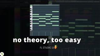 How to make pro melodies without music theory