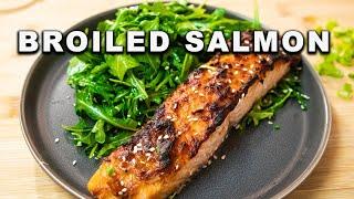 10 Minute Broiled Salmon