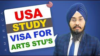 USA   STUDY  VISA FOR  ARTS STU’s  STUDY VISA UPDATES 2024  USA CANADA UK