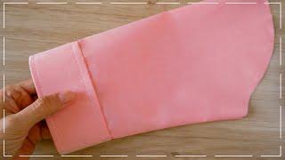 How To Sew Folded Cuff Sleeve Neatly  Sewing Tips And Tricks Thuy Sewing