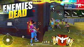 FREEFIRE  One Man Army Solo vs Squad Mp40 + Groza-X  20 Kills Total -Garena free fire #freefire